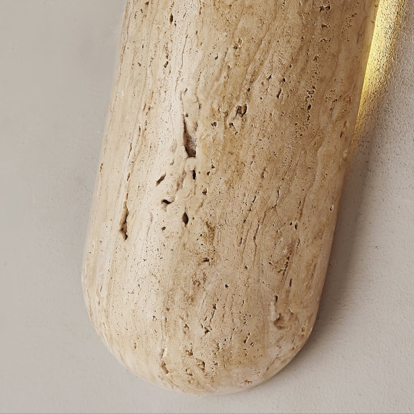 Elraeila Rustic Travertine Wall Light - Blowlighting