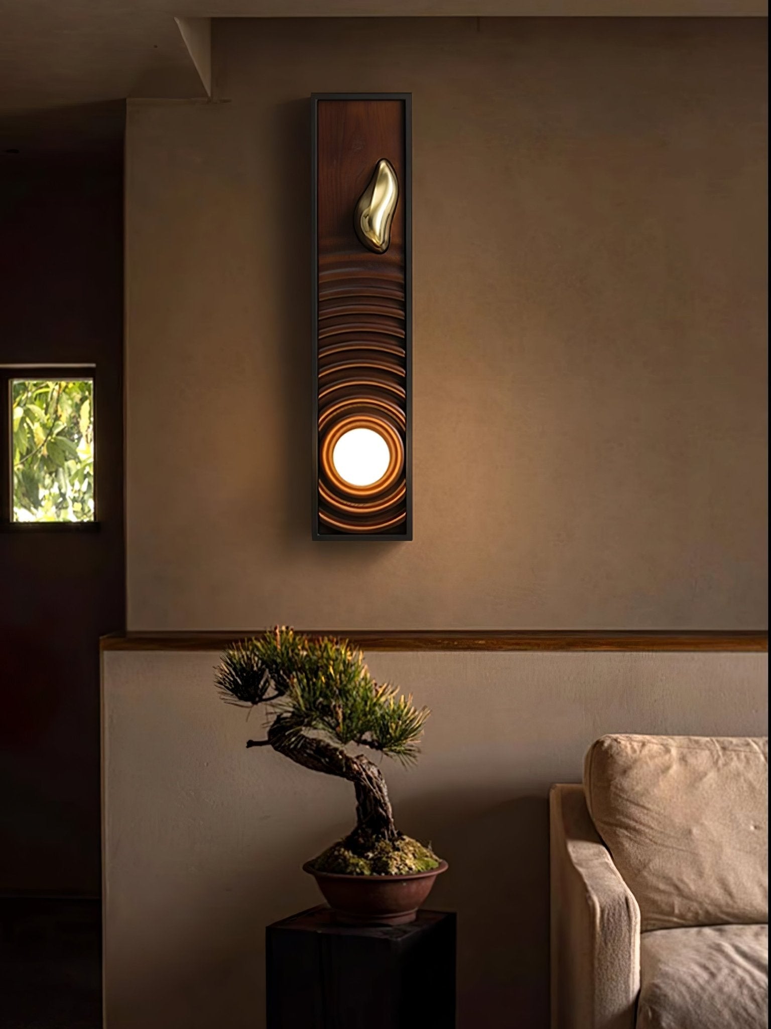 Caleb Vintage Wood Wall Lamp - Blowlighting