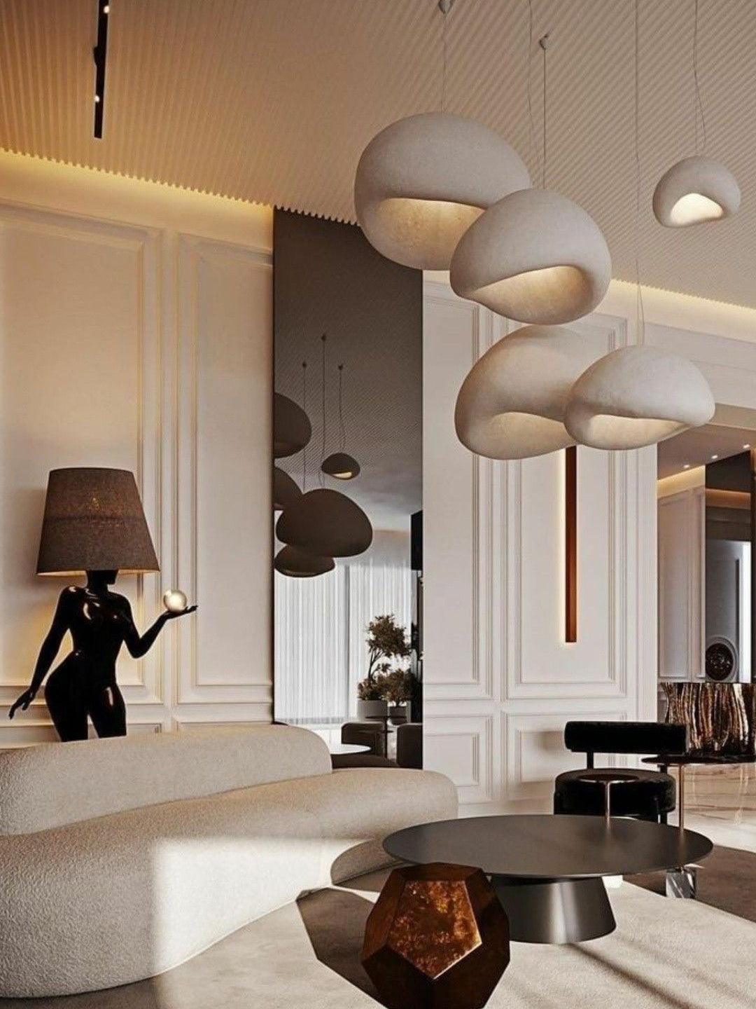 Khmara Rough Combination Chandelier B - Blowlighting