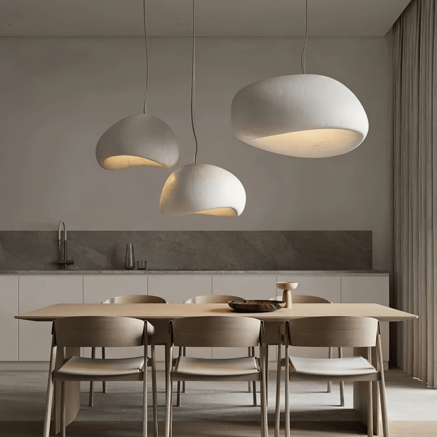 Khmara Rough Combination Chandelier B - Blowlighting