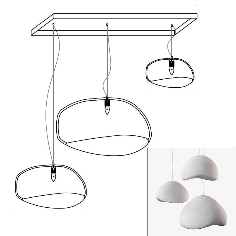 Khmara Rough Combination Chandelier B - Blowlighting