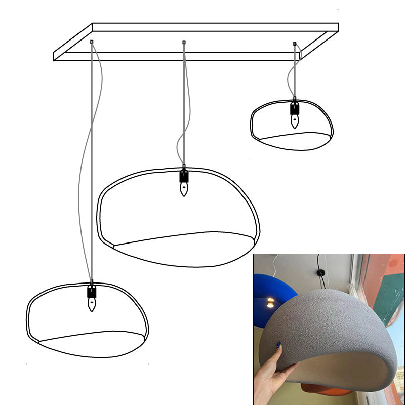 Khmara Rough Combination Chandelier B - Blowlighting