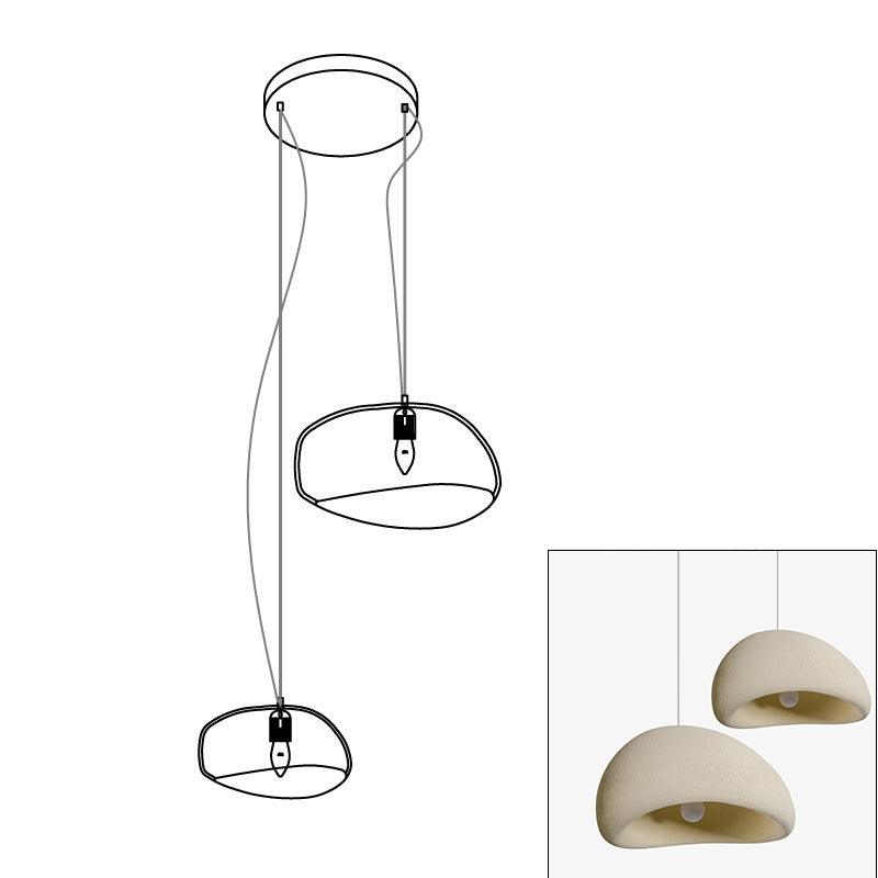 Khmara Rough Combination Chandelier B - Blowlighting