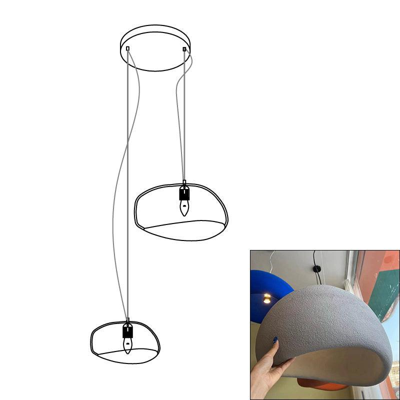Khmara Rough Combination Chandelier B - Blowlighting