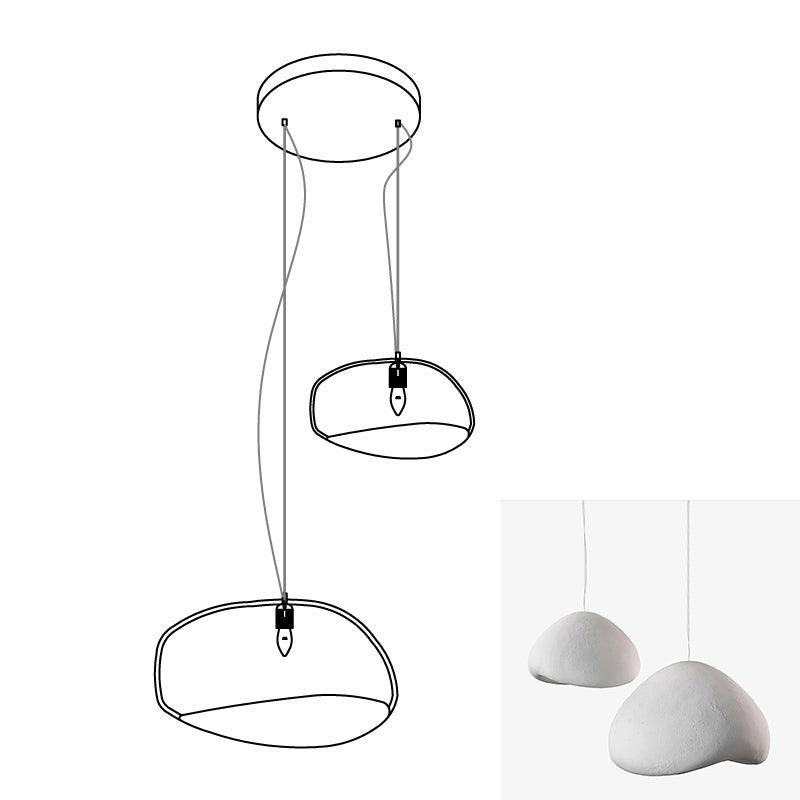 Khmara Rough Combination Chandelier B - Blowlighting