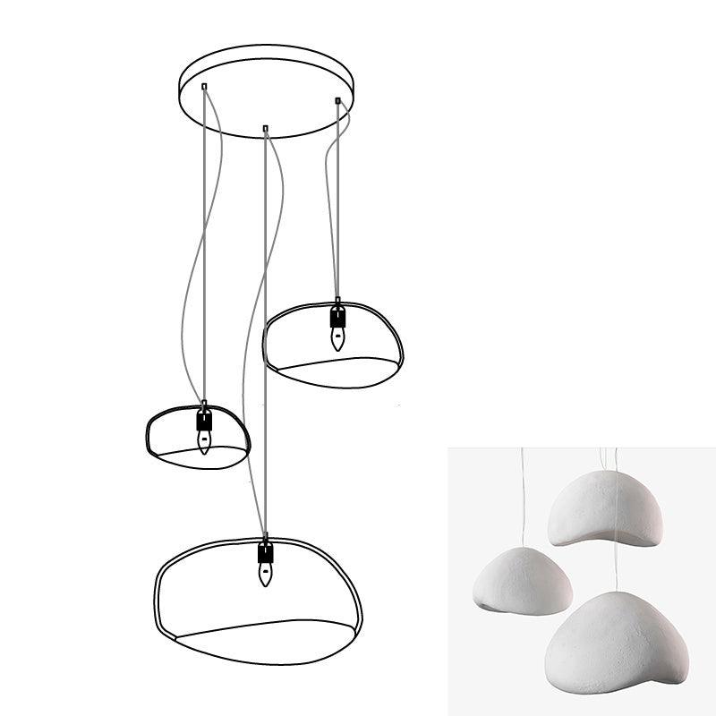 Khmara Rough Combination Chandelier B - Blowlighting