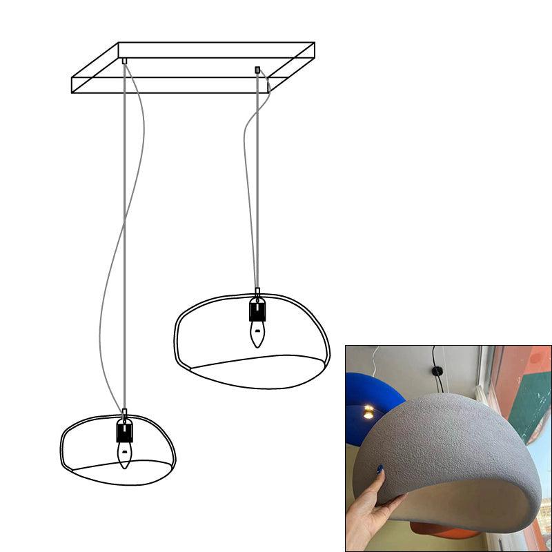 Khmara Rough Combination Chandelier B - Blowlighting