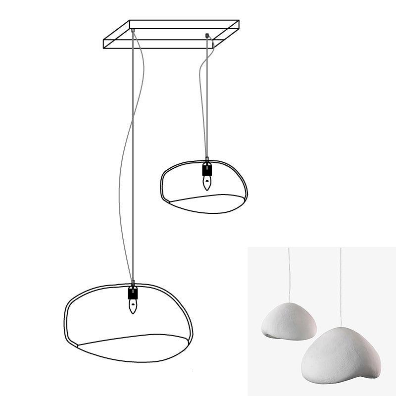 Khmara Rough Combination Chandelier B - Blowlighting