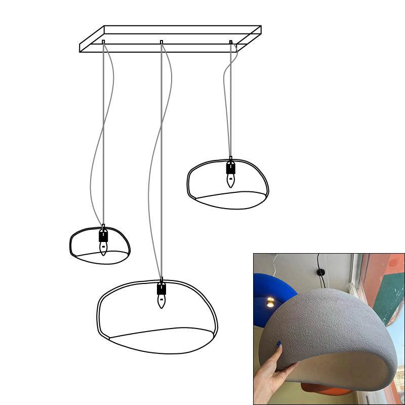 Khmara Rough Combination Chandelier B - Blowlighting