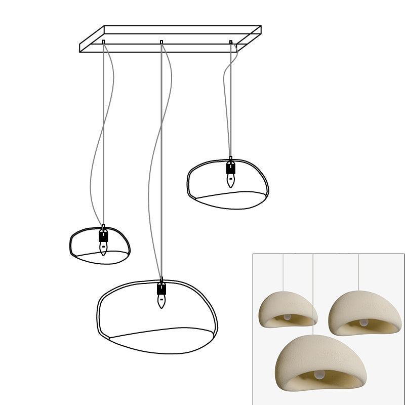 Khmara Rough Combination Chandelier B - Blowlighting