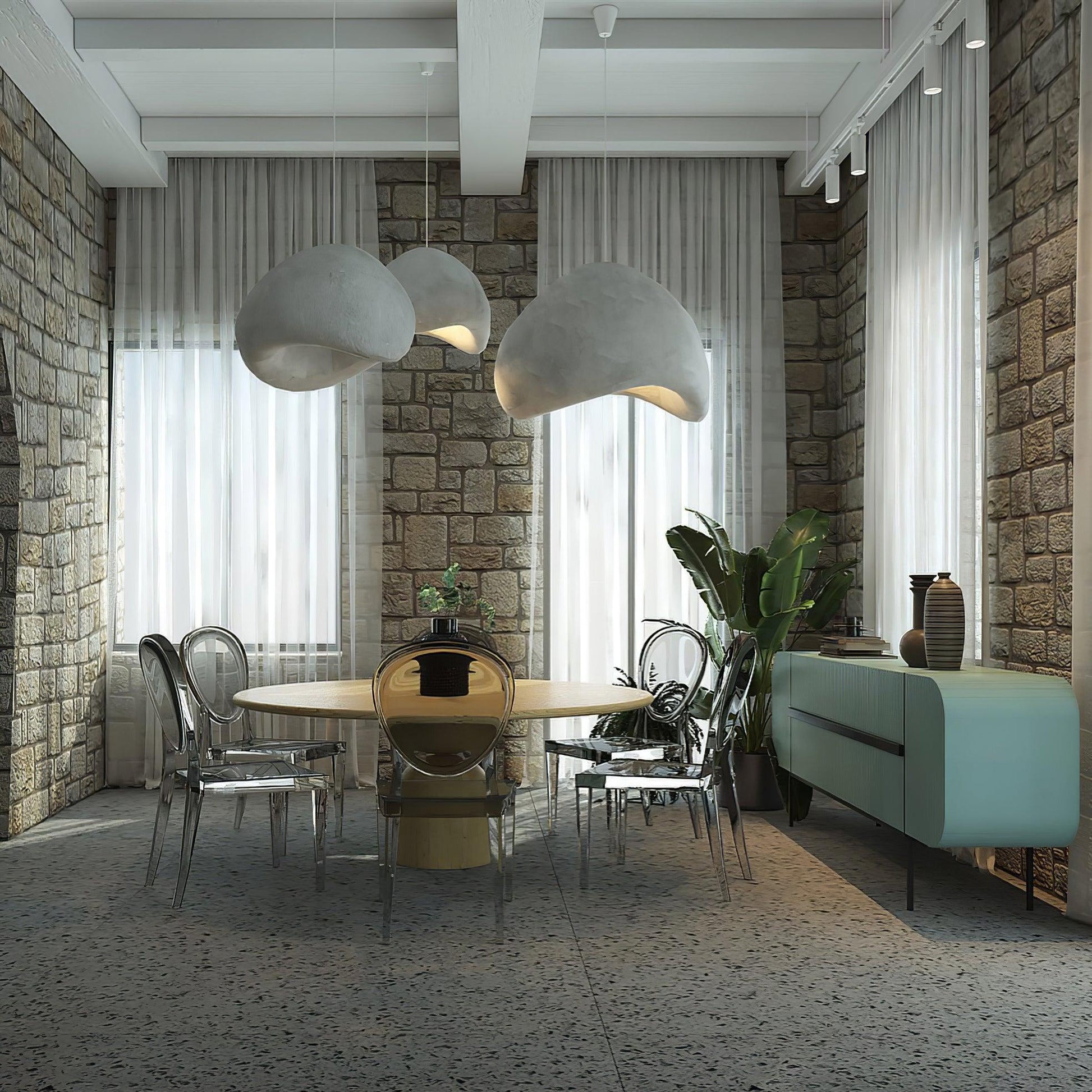 Khmara Rough Combination Chandelier B - Blowlighting