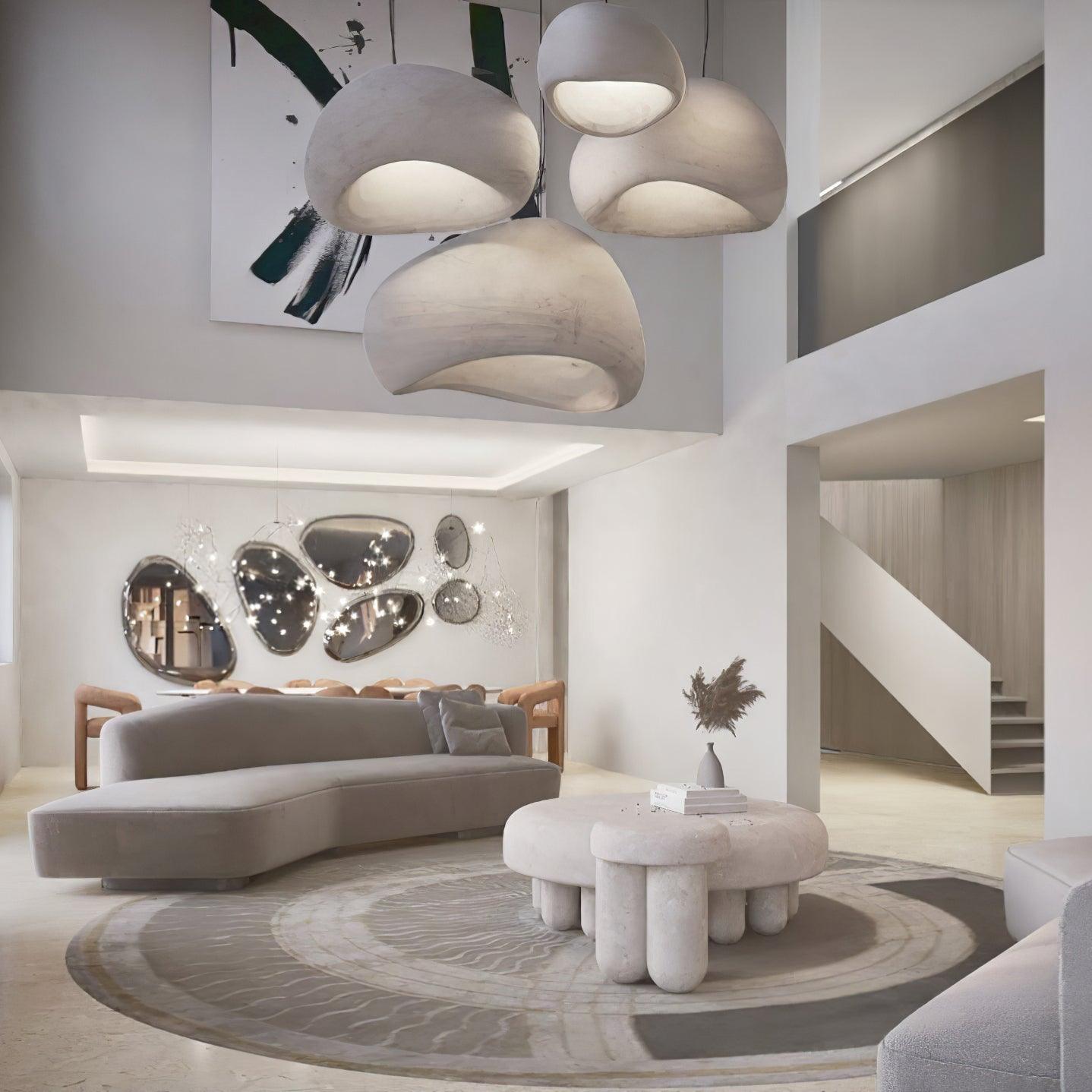 Ivinan Minimalist Cloud Style B Metal Pendant Light - Blowlighting