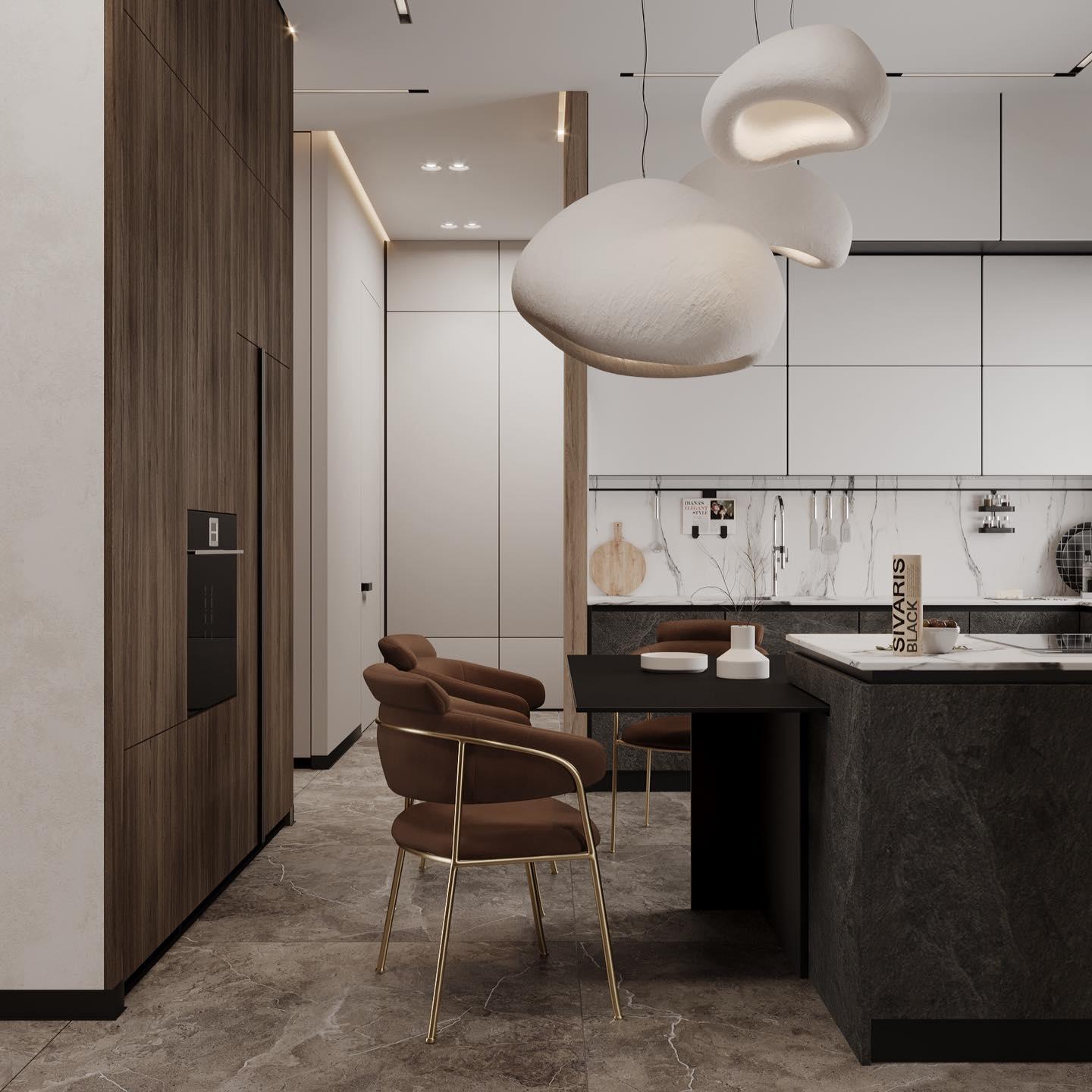 Ivinan Minimalist Cloud Style B Metal Pendant Light - Blowlighting