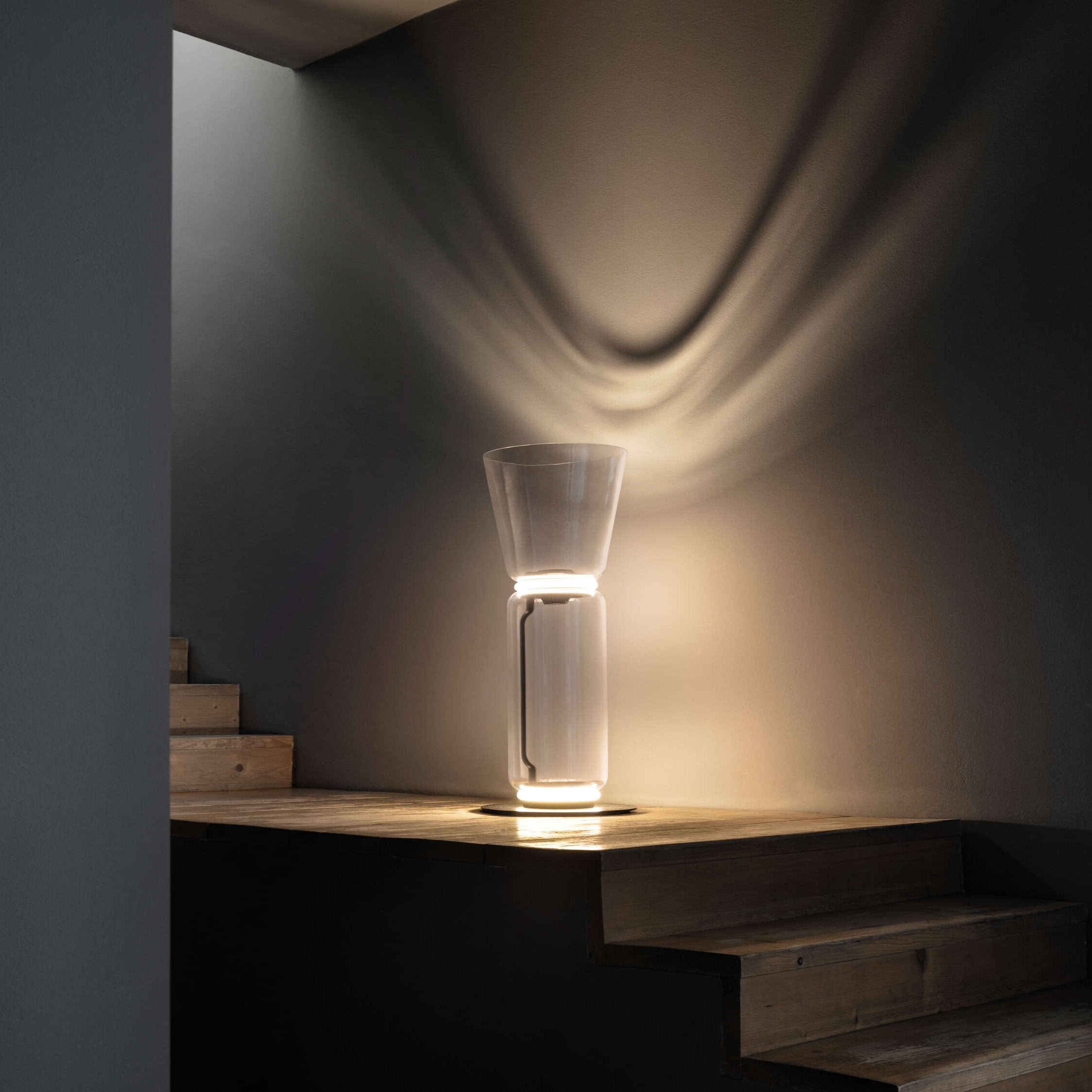 Bamboo Glass Floor Lamp - Blowlighting