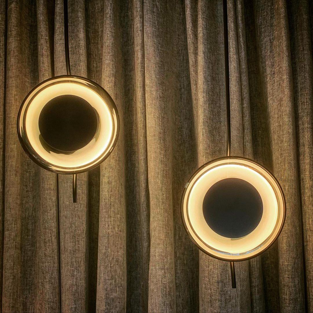 Umirus Modern Minimalist Glass Metal Pendant Lamp - Blowlighting