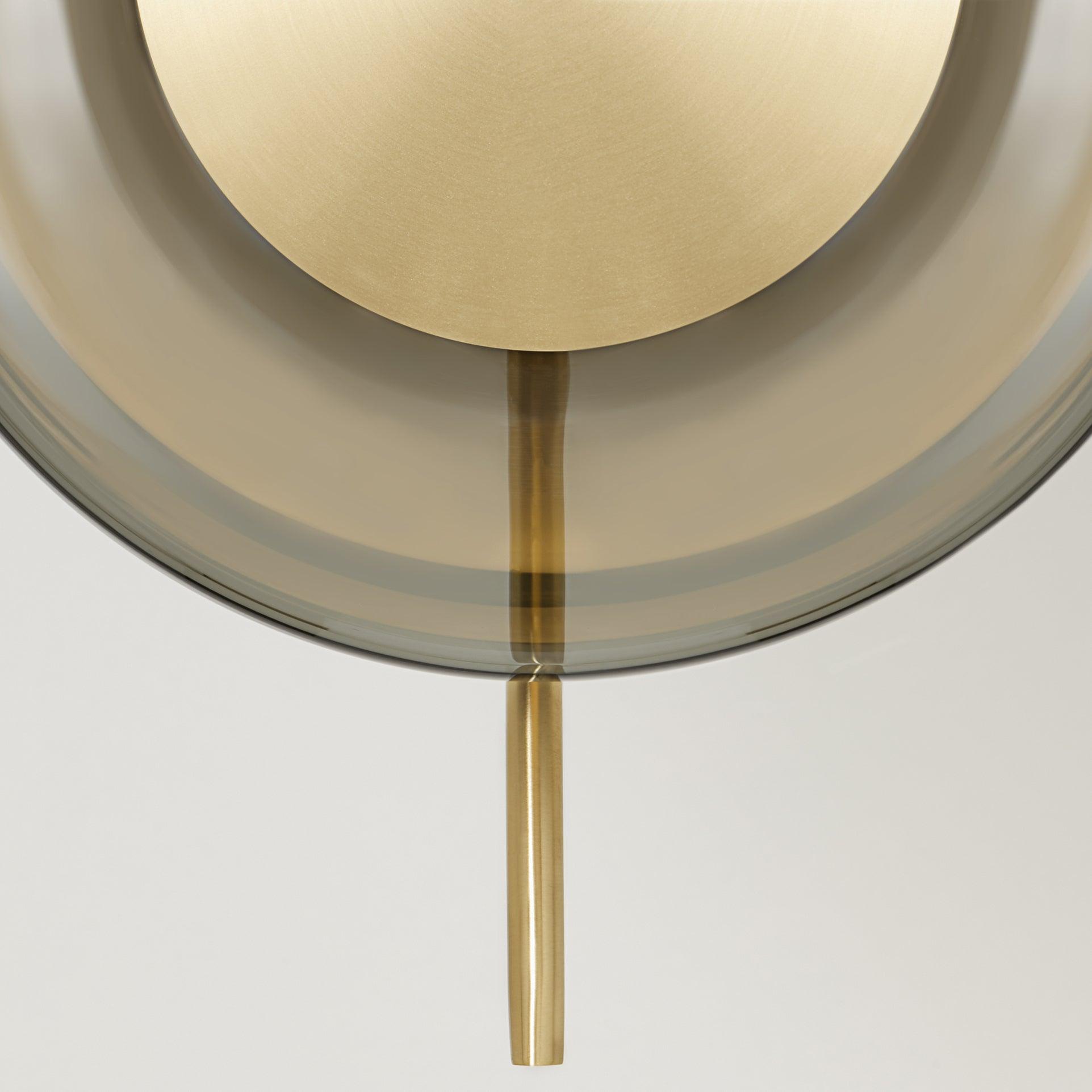 Umirus Modern Minimalist Glass Metal Pendant Lamp - Blowlighting