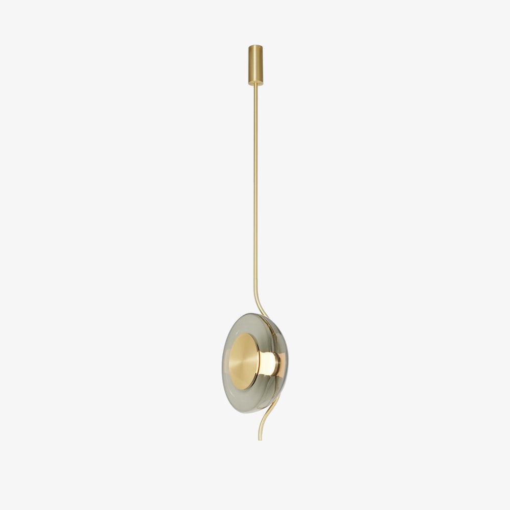 Umirus Modern Minimalist Glass Metal Pendant Lamp - Blowlighting