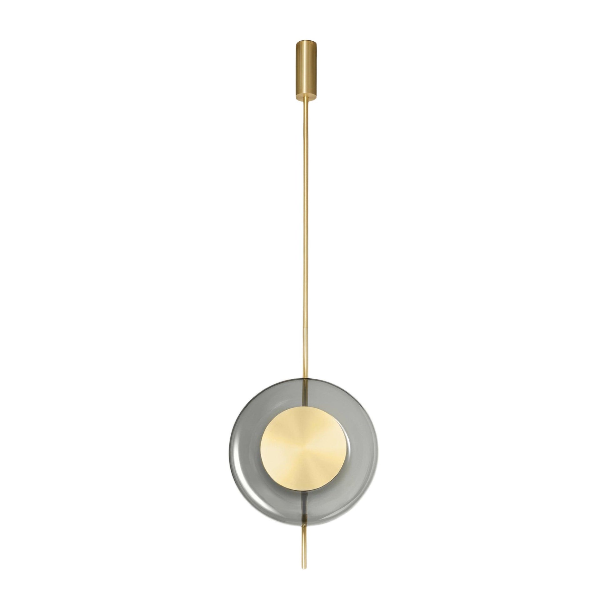 Umirus Modern Minimalist Glass Metal Pendant Lamp - Blowlighting