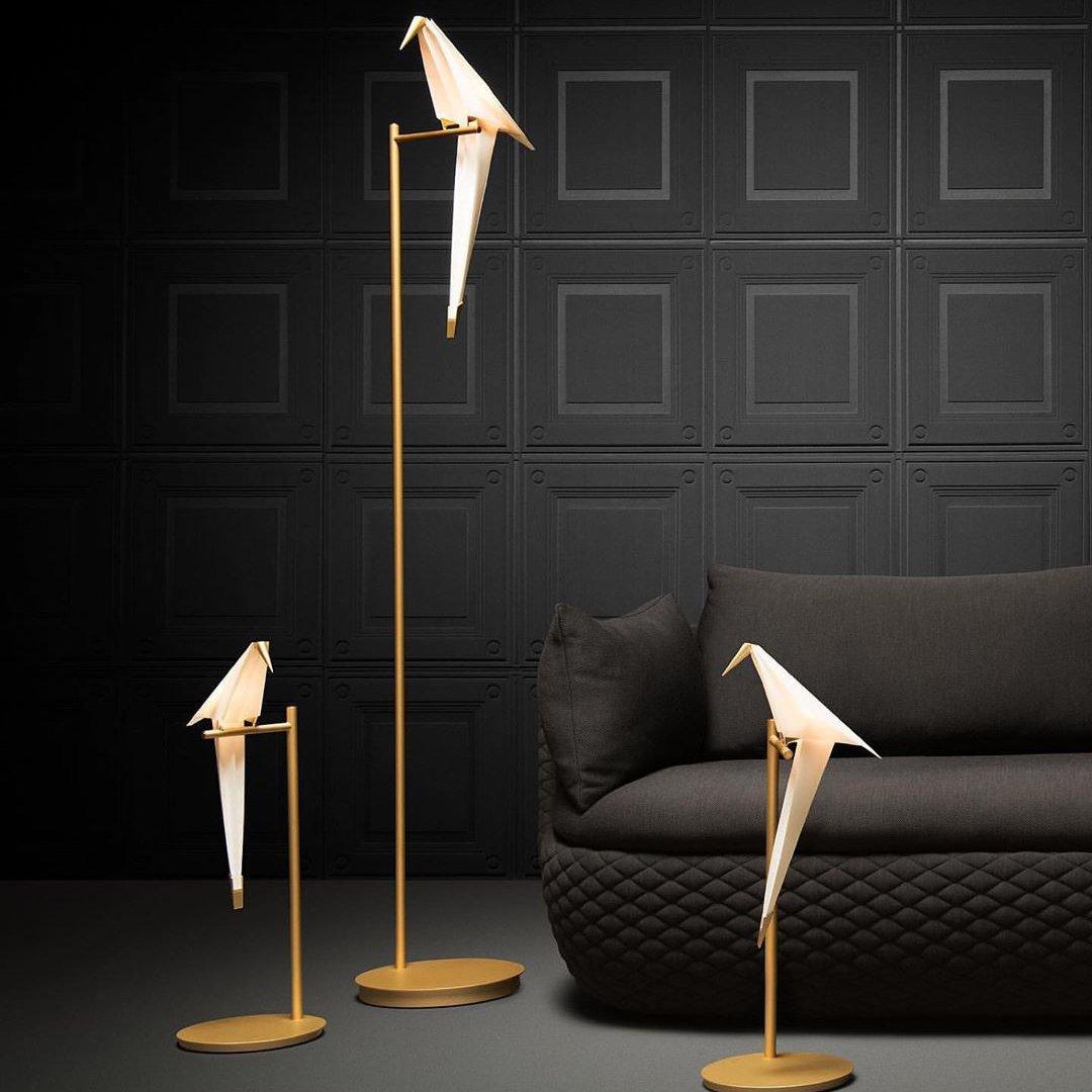 Paper Crane Bird Table Lamp - Blowlighting