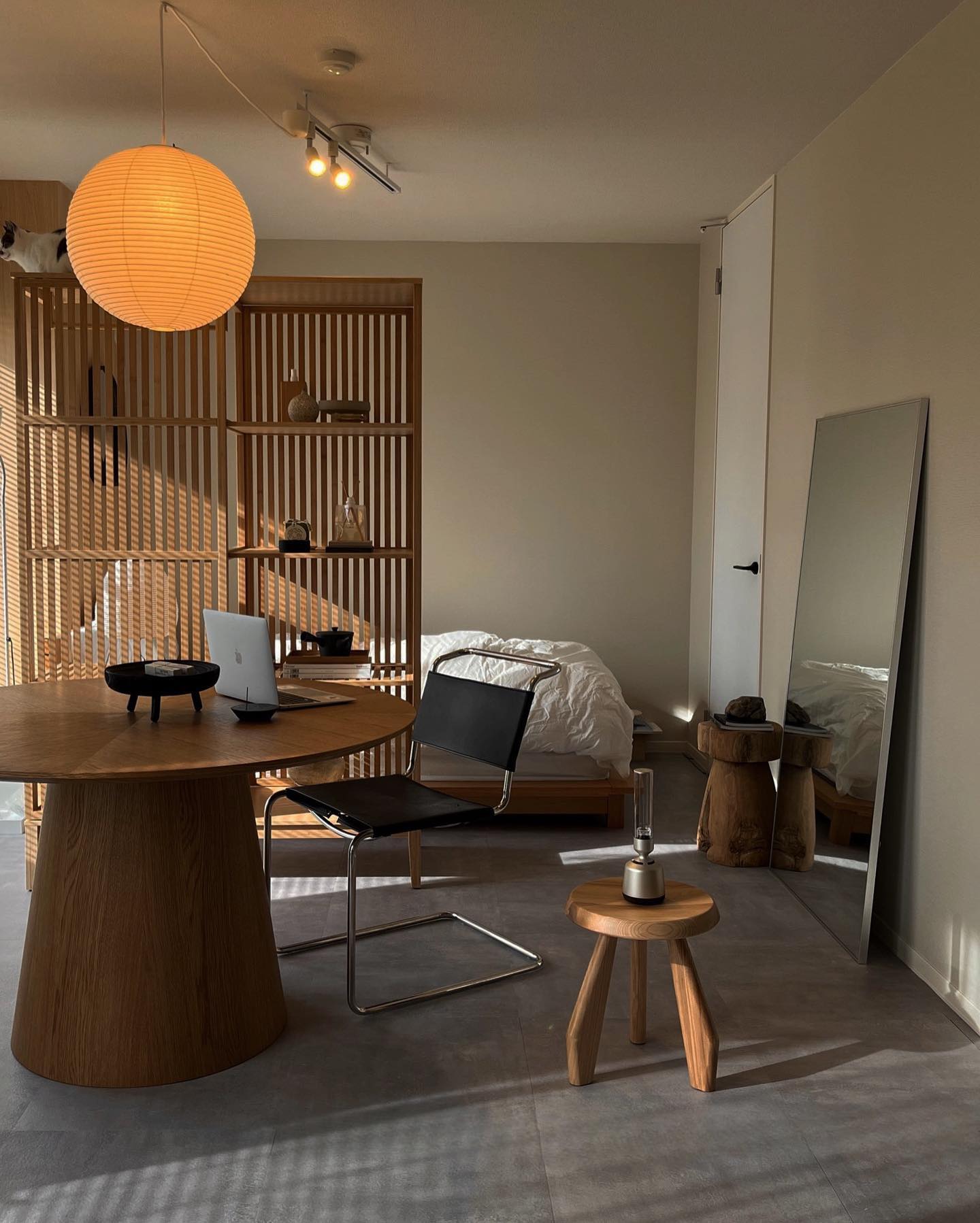Washi Paper A Pendant Lamp - Blowlighting